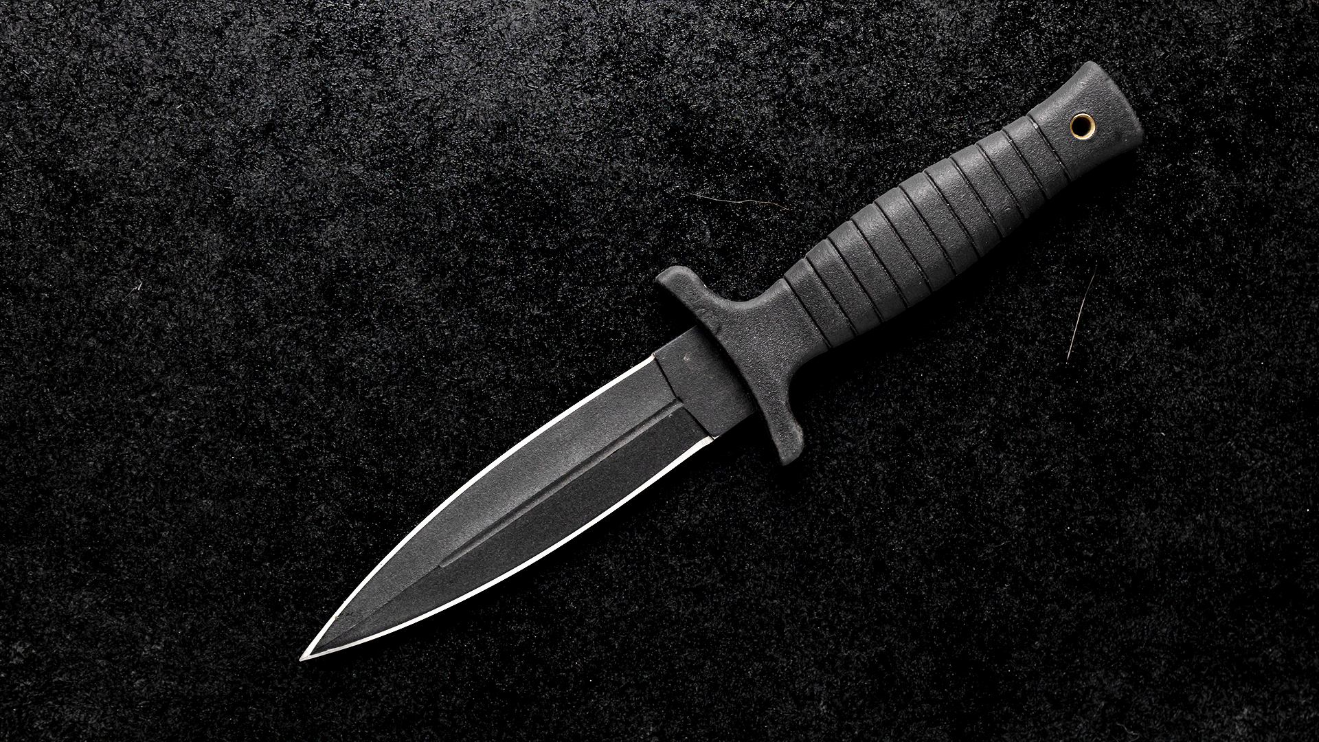 Ri 0. Серебряный нож. Classic Knife CS 1.6. Классический нож ночь. Нож-трезубец "нинзя".