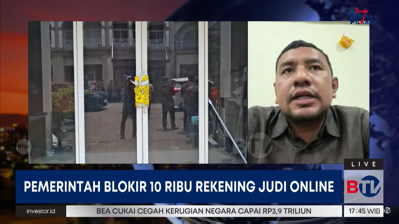 Beritasatu Utama - 10 Ribu Rekening Terkait Judi Online Diblokir